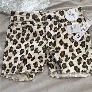 Joe's Jeans Kids Leopard Print Shorts